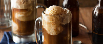 Handcrafted Rootbeer Float Recipe with Torani