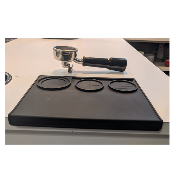 I.XXI Full Coffee Tamper Mat, Black