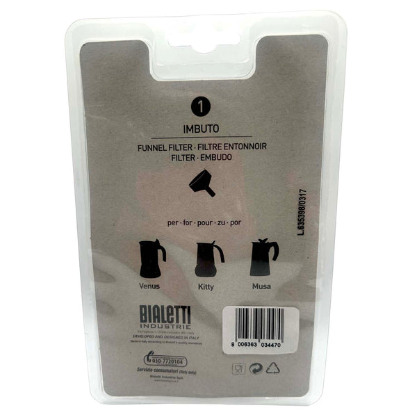 Bialetti - SS 4 Cup Funnel Replacement - CF303447CAD-006