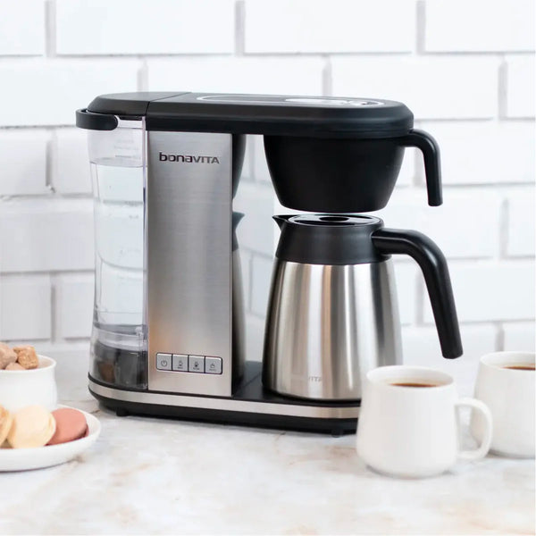 Bonavita Enthusiast 8-Cup Coffee Maker, Stainless Steel Thermal Carafe #BVC2201TS