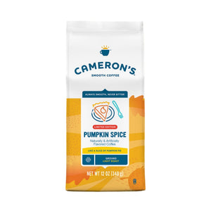 Cameron's Coffee Pumpkin Spice Whole Bean Coffee 12 oz