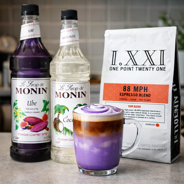 CH Morning Live Ube Latte by Alicia