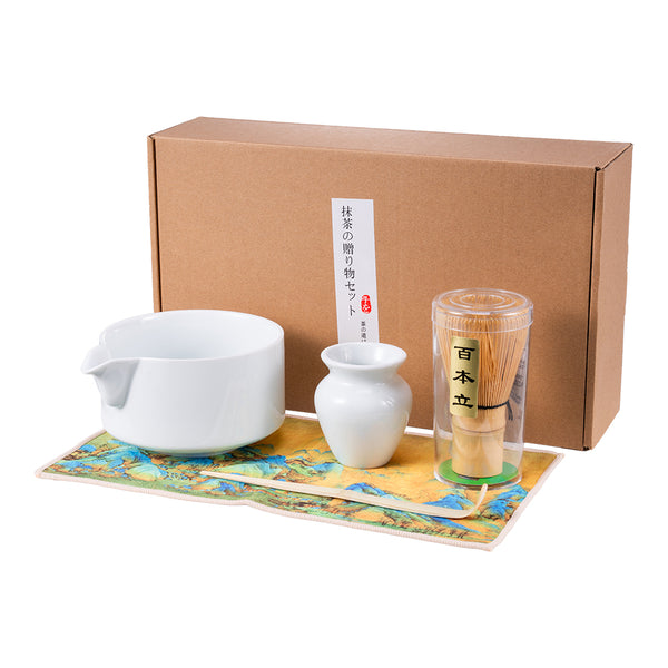 I.XXI 5 Piece Matcha Tea Set, White
