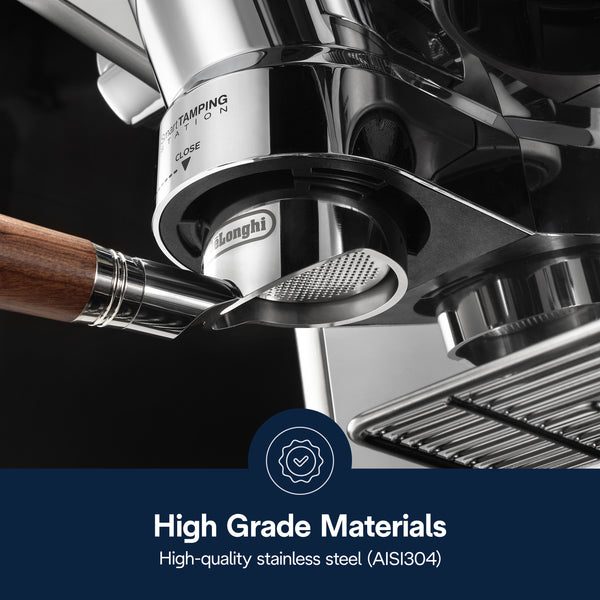 DeLonghi 51mm Bottomless Portafilter, Rosewood DLSC085