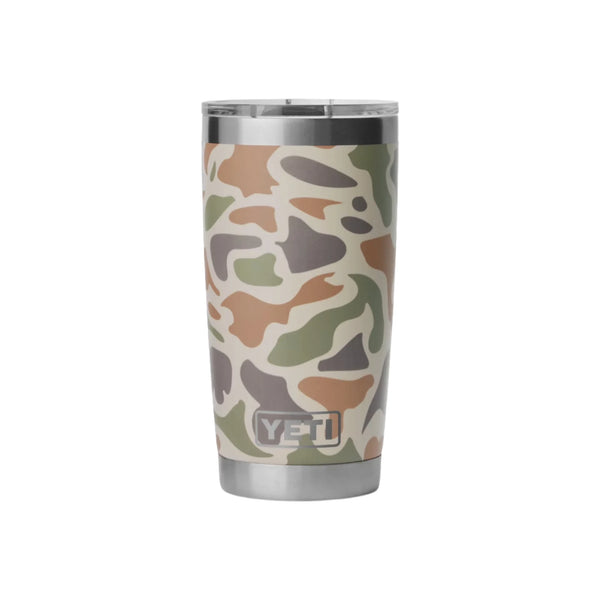 YETI Rambler 20 oz. Tumbler with Magslider Lid, Tan Camo