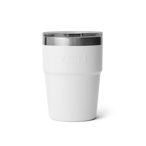 YETI Rambler 16 oz. Stackable Pint Cup with Magslider Lid, White