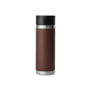 YETI Rambler 18oz. Bottle with Hot Shot Cap, Wetlands Brown