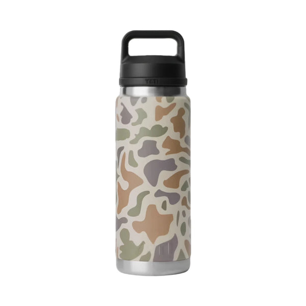 YETI Rambler 26 oz. Bottle with Chug Cap, Tan Camo