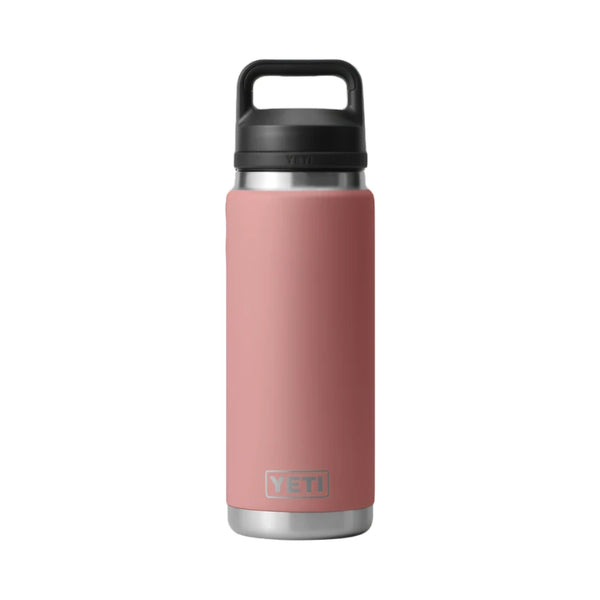 YETI Rambler 26 oz. Bottle with Chug Cap, Sandstone Pink