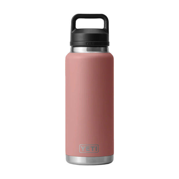 YETI Rambler 36 oz. Bottle with Chug Cap, Sandstone Pink