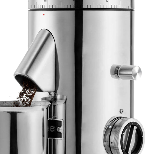 Aarke Flat Burr Coffee Grinder, Stainless Steel