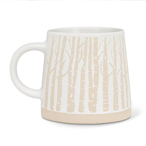 Abbott Birch Trees Holiday Mug, 14 oz.