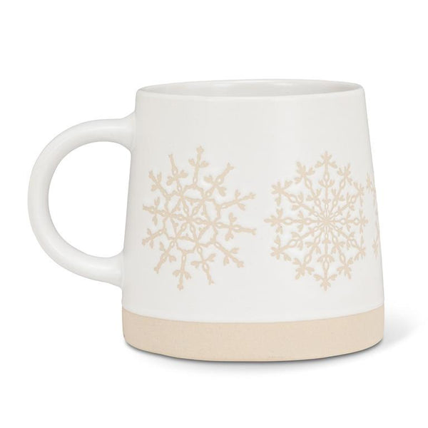 Abbott Snowflake Row Holiday Mug, 14 oz.