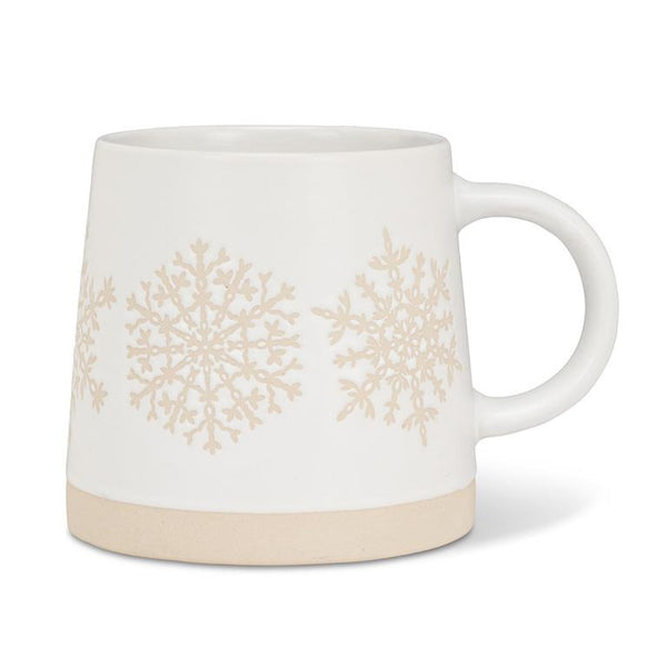 Abbott Snowflake Row Holiday Mug, 14 oz.