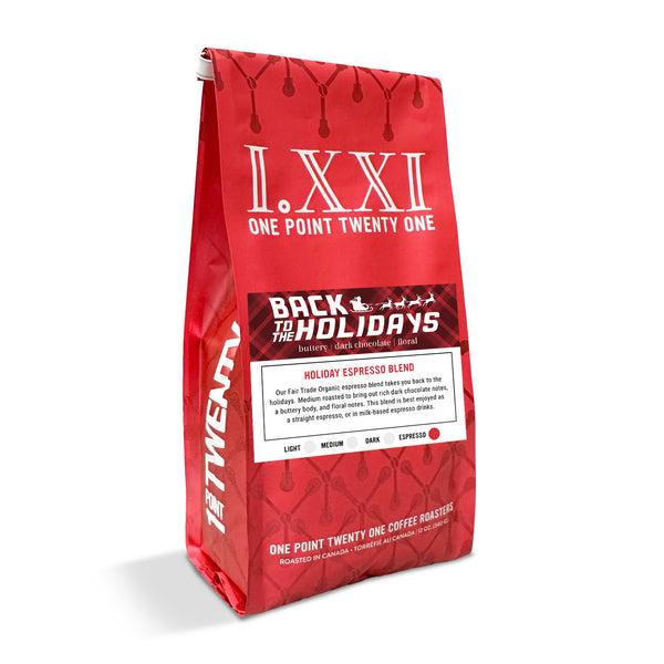 I.XXI Back to the Holidays Blend Whole Bean Espresso, 12 oz.