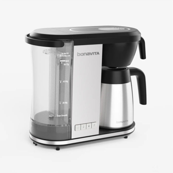 Bonavita Enthusiast 8-Cup Coffee Maker, Stainless Steel Thermal Carafe #BVC2201TS