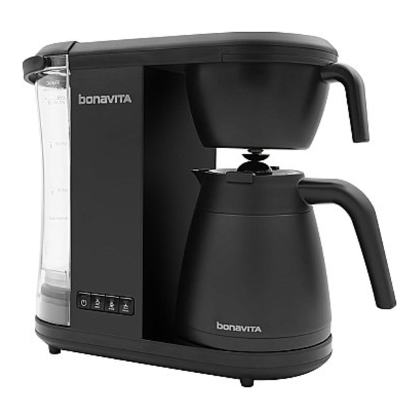 Bonavita Enthusiast 8-Cup Coffee Maker, Matte Black Thermal Carafe #BVC2201TS-MB