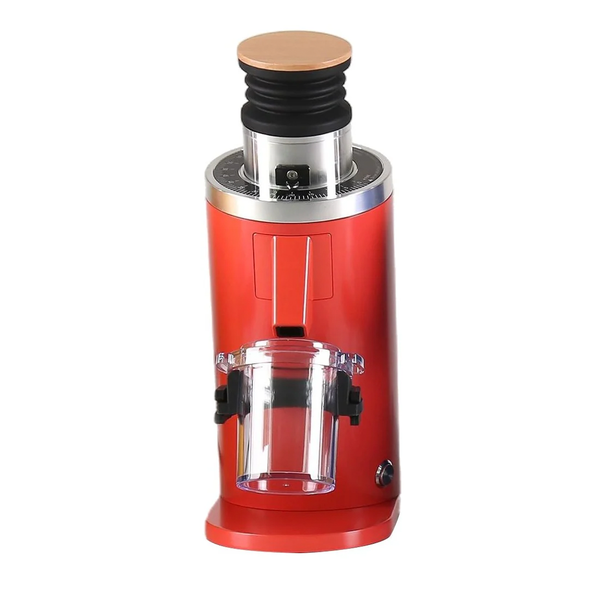 Turin DF54 V3 Single Dose Coffee Grinder with Stainless Steel Burrs, Red