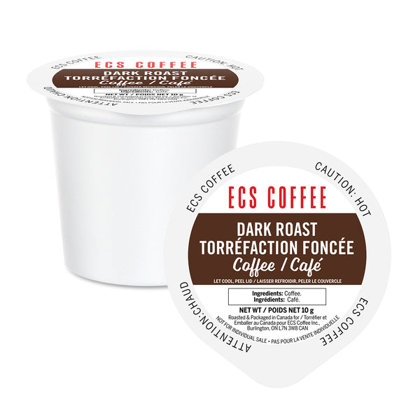 ECS Coffee Dark Roast Single Serve Coffee 70 Pack