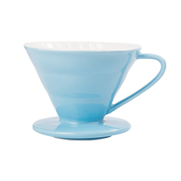 I.XXI 2-4 Cup Ceramic Coffee Dripper, Blue
