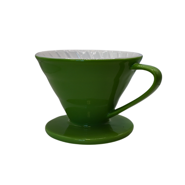 I.XXI 2-4 Cup Ceramic Coffee Dripper, Green