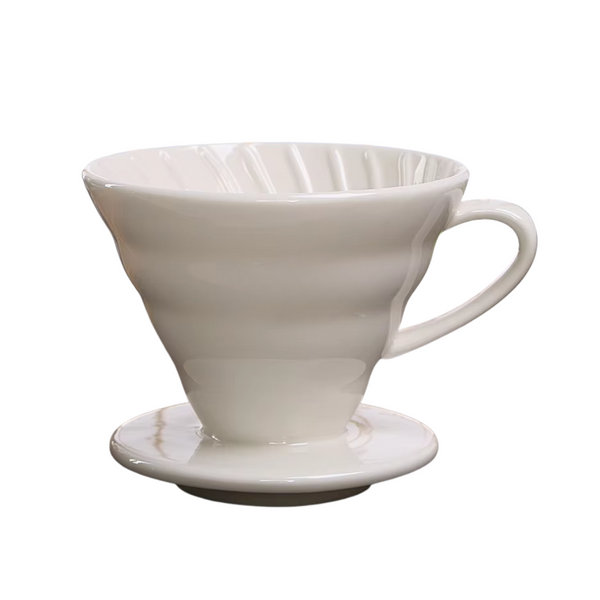 I.XXI 2-4 Cup Ceramic Coffee Dripper, White
