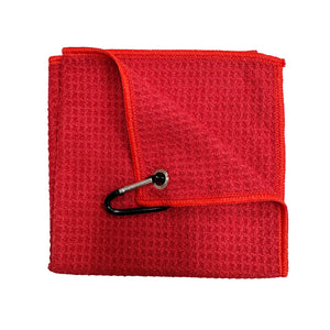 I.XXI Barista Waffle Cleaning Towel with Hook, Red