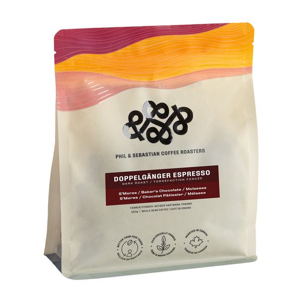 Phil & Sebastian Doppelganger Espresso Whole Bean Coffee, 250g