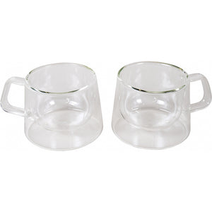 Safdie Gem 110ml Espresso Mugs, Set of 2