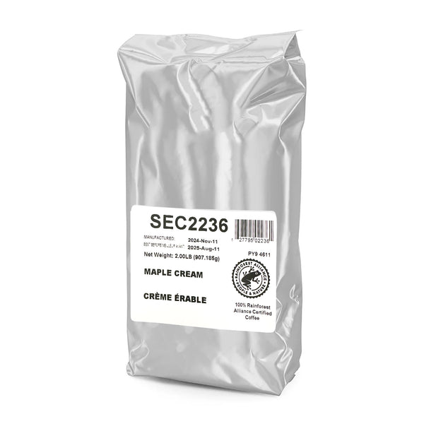 Second Cup Maple Cream Whole Bean Coffee, 2 lb