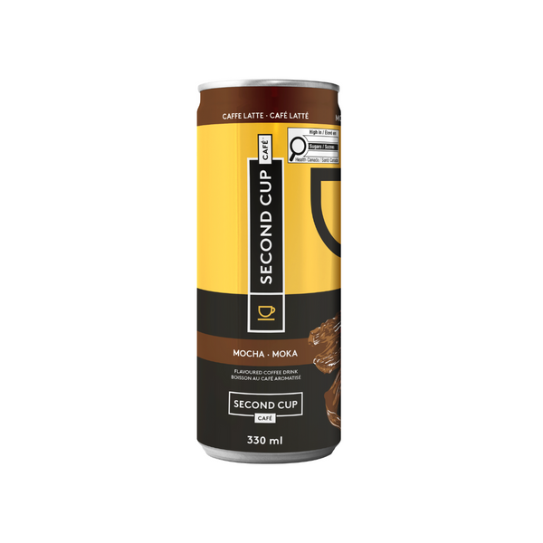 Second Cup Coffee Latte Mocha, 330ml