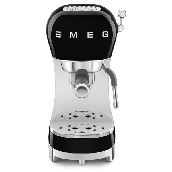 Smeg Manual Espresso Coffee Machine #ECF02 - Black