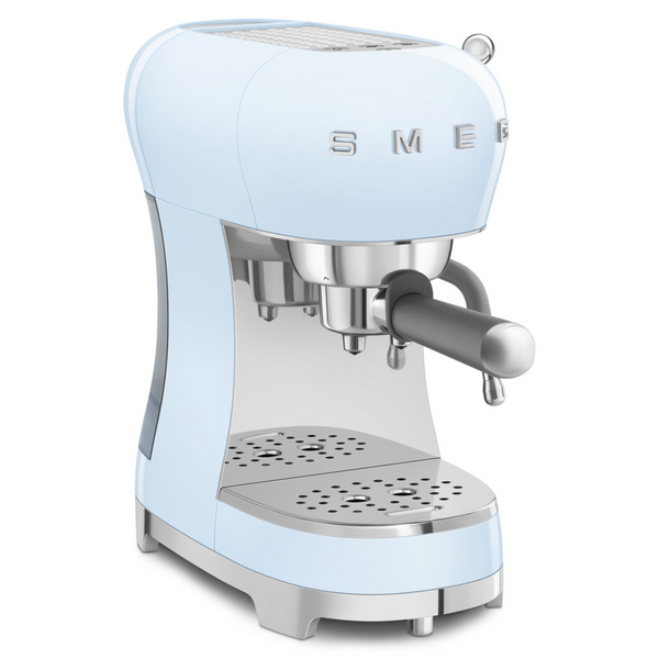 Smeg Manual Espresso Coffee Machine #ECF02PBUS - Pastel Blue