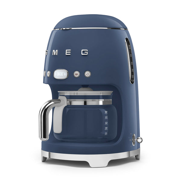 Smeg 50s Style Drip Filter Coffee Machine, Navy  #DCF02BLUS