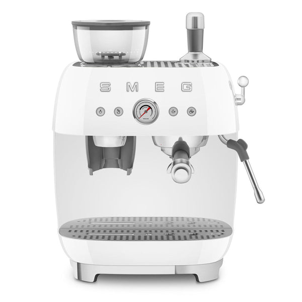 SMEG Manual Espresso Machine, White #EGF03WHEU