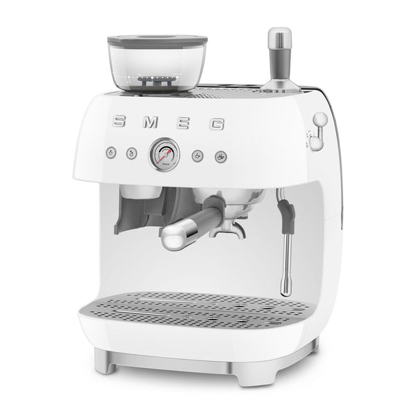 SMEG Manual Espresso Machine, White #EGF03WHEU