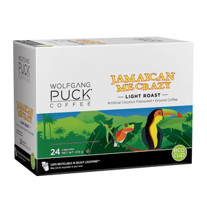 Wolfgang Puck Jamaican Me Crazy Flavoured Single Serve Coffee 24 Pack