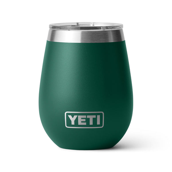YETI Rambler 10 oz. Wine Tumbler, Black Forest Green