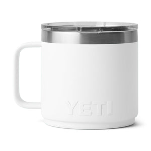 YETI Rambler 14 oz. Ceramic Lined Mug with MagSlider Lid, White
