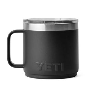 YETI Rambler 14 oz. Stackable Mug with MagSlider Lid, Black