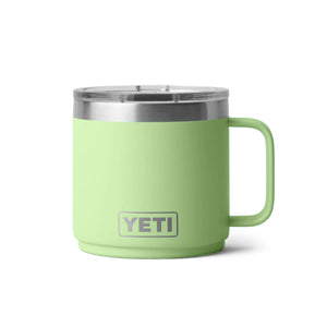 YETI Rambler 14 oz. Stackable Mug with MagSlider Lid, Key Lime