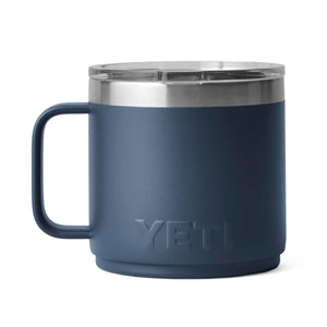 YETI Rambler 14 oz. Stackable Mug with MagSlider Lid, Navy