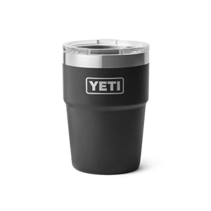 YETI Rambler 16 oz. Stackable Pint Cup with Magslider Lid, Black