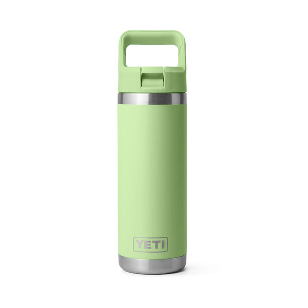 YETI Rambler 18 oz. Bottle With Straw Cap, Key Lime