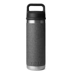YETI Rambler 18 oz. Bottle with Chug Cap, Black Stone