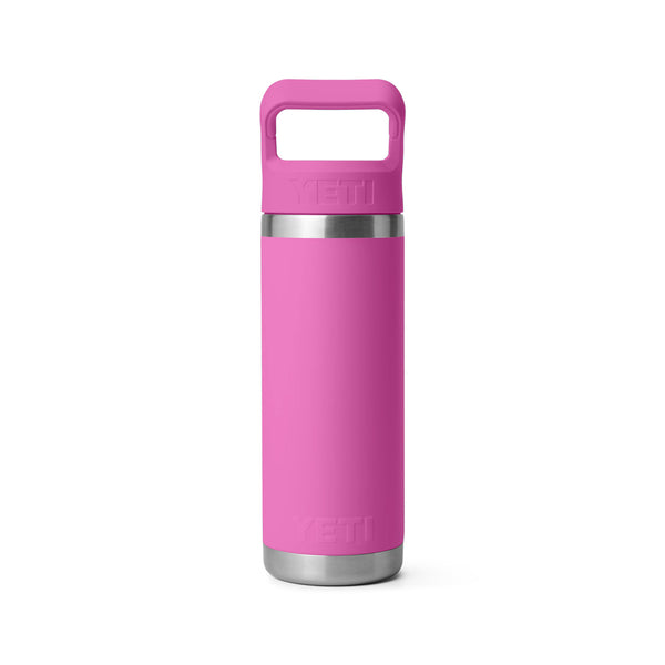 YETI Rambler 18 oz. Bottle With Straw Cap, Wildflower Fuchsia