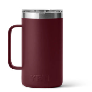 YETI Rambler 24 oz. Mug with MagSlider Lid, Wild Vine Red