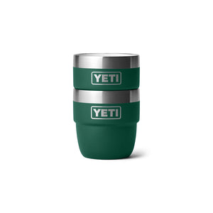 YETI Rambler 4 oz. Espresso Cups Set of 2, Black Forest Green