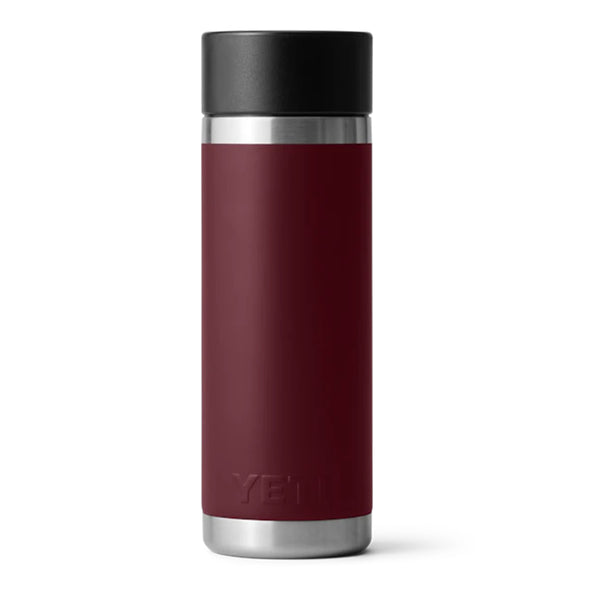 YETI Rambler 18oz. Bottle with Hot Shot Cap, Wild Vine Red