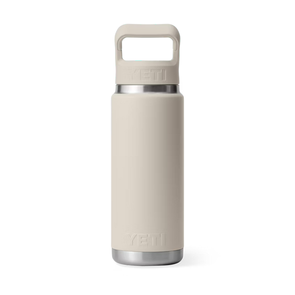 YETI Rambler 26 oz. Bottle With Straw Cap, Cape Taupe